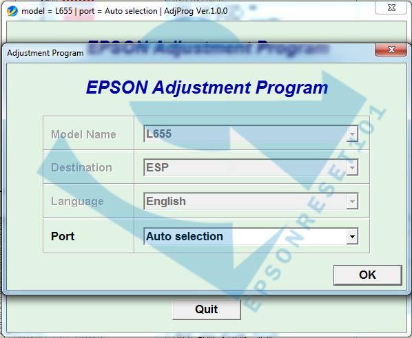 epson adjustment program l100 parts